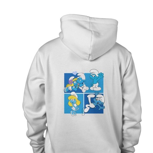 ΦΟΥΤΕΡ ΜΕ ΚΟΥΚΟΥΛΑ SNAKE WHITE SMURFS