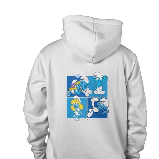 ΦΟΥΤΕΡ ΜΕ ΚΟΥΚΟΥΛΑ SNAKE WHITE SMURFS