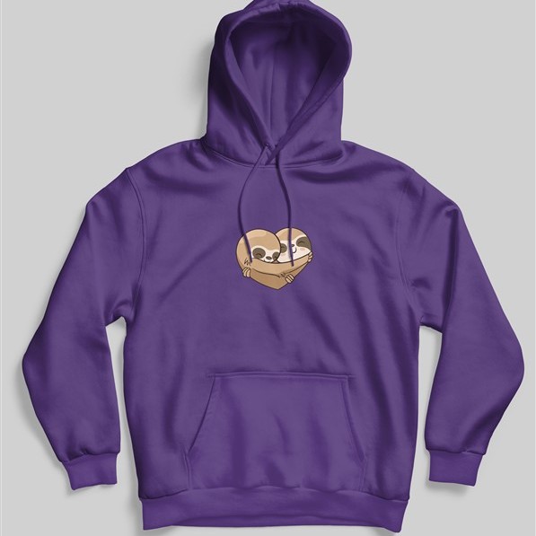 ΦΟΥΤΕΡ ΜΕ ΚΟΥΚΟΥΛΑ SNAKE PURPLE HEART ANIMALS