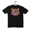 T-shirt Unisex Black Με Σταμπα Sharp teeth