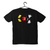 T-shirt Unisex Black Με Σταμπα Mickey