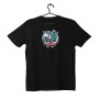 T-shirt Unisex Black Με Σταμπα Cool shark