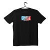 T-shirt Unisex Black Με Σχέδιο Create