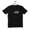 T-shirt Unisex Black Με Σχέδιο Hustle