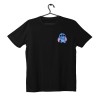 T-shirt Unisex Black Με Σχέδιο Squirrel