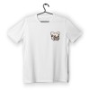 T-shirt Unisex White Με Σταμπα Wrtb