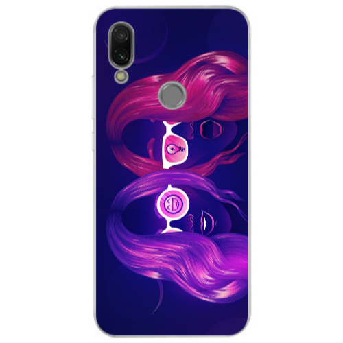 Θήκη Xiaomi Redmi Note 7 Dual style-2 Transparent Silicone TPU