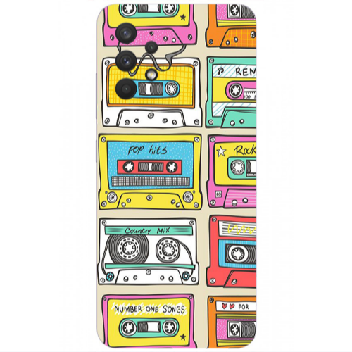 Θήκη Samsung A32 5G Pop hits Transparent Silicone TPU