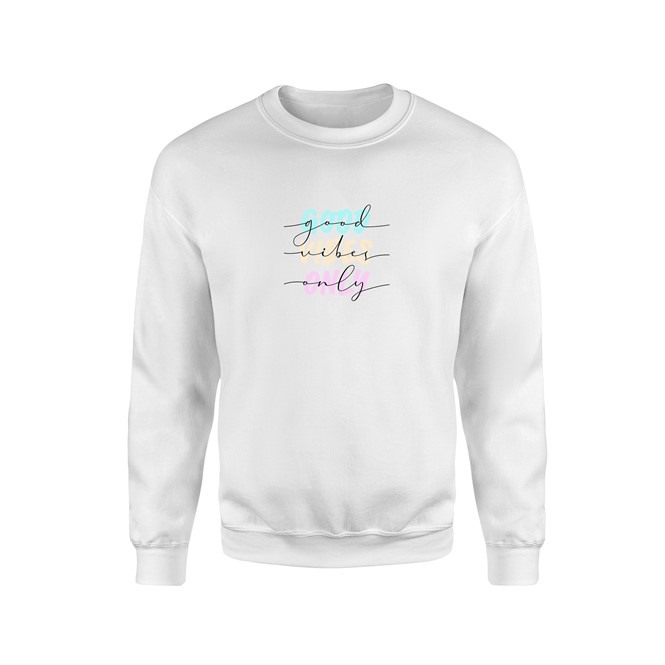 ΦΟΥΤΕΡ WHITE GHOST GOOD VIBES