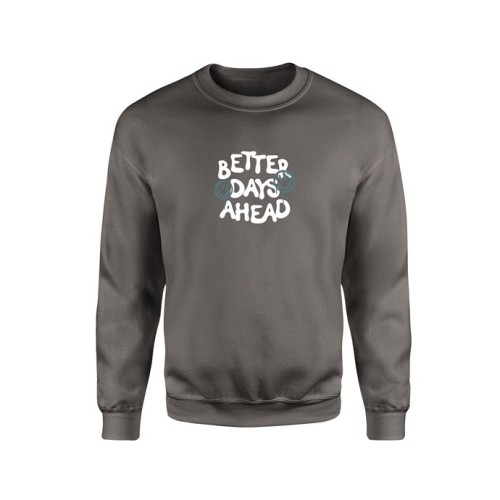ΦΟΥΤΕΡ DARK GREY GHOST BETTER DAYS AHEAD