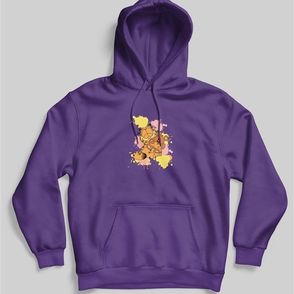 ΦΟΥΤΕΡ ΜΕ ΚΟΥΚΟΥΛΑ SNAKE PURPLE GARFIELD AND THE BEAR