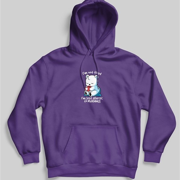 ΦΟΥΤΕΡ ΜΕ ΚΟΥΚΟΥΛΑ SNAKE PURPLE I AM NOT TIRED