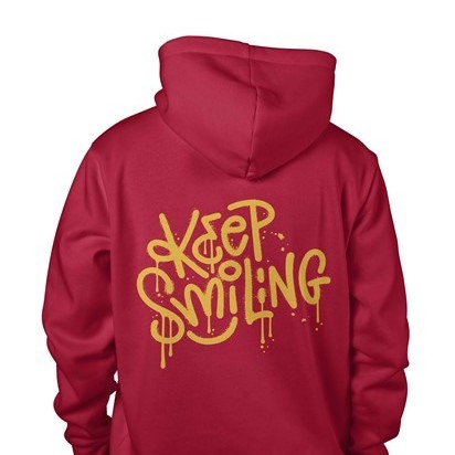 ΦΟΥΤΕΡ ΜΕ ΚΟΥΚΟΥΛΑ SNAKE RED KEEP SMILING