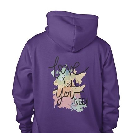 ΦΟΥΤΕΡ ΜΕ ΚΟΥΚΟΥΛΑ SNAKE PURPLE LOVE IS ALL