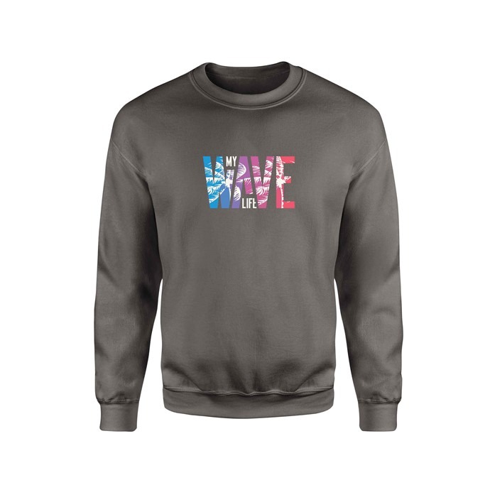 ΦΟΥΤΕΡ DARK GREY GHOST MY WAVE LIFE