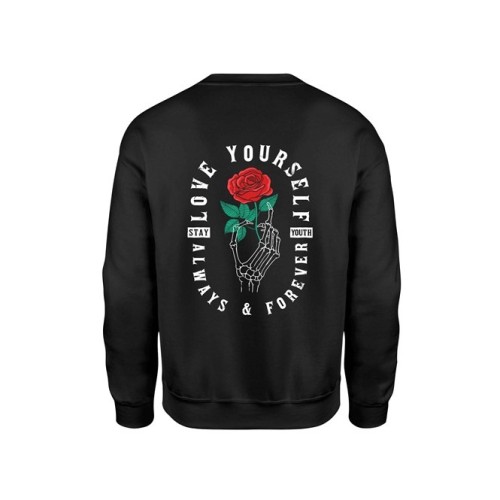 ΦΟΥΤΕΡ BLACK GHOST LOVE YOURSELF