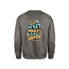 ΦΟΥΤΕΡ DARK GREY GHOST DO WHAT MAKES YOU HAPPY