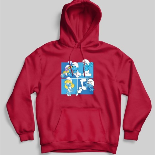 ΦΟΥΤΕΡ ΜΕ ΚΟΥΚΟΥΛΑ SNAKE RED SMURFS