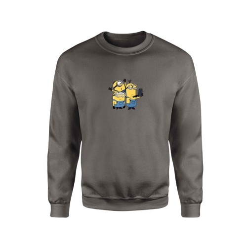 ΦΟΥΤΕΡ DARK GREY GHOST BLACK MINIONS