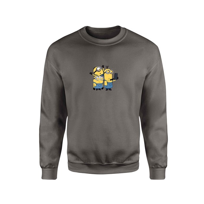ΦΟΥΤΕΡ DARK GREY GHOST BLACK MINIONS