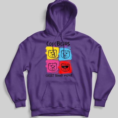 ΦΟΥΤΕΡ ΜΕ ΚΟΥΚΟΥΛΑ SNAKE PURPLE COOL BEARS