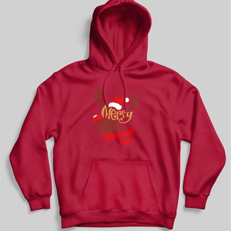 ΦΟΥΤΕΡ ΜΕ ΚΟΥΚΟΥΛΑ SNAKE RED MERRY CHRISTMAS 1