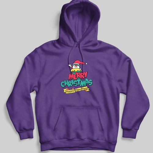 ΦΟΥΤΕΡ ΜΕ ΚΟΥΚΟΥΛΑ SNAKE PURPLE MERRY CHRISTMAS 8
