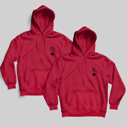 ΦΟΥΤΕΡ ΜΕ ΚΟΥΚΟΥΛΑ SNAKE RED K AND Q (2τμχ)