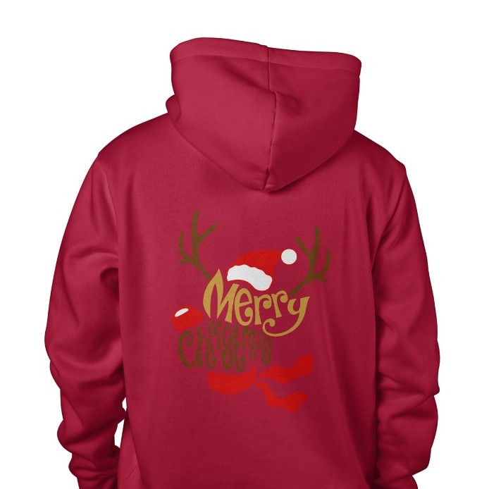 ΦΟΥΤΕΡ ΜΕ ΚΟΥΚΟΥΛΑ SNAKE RED MERRY CHRISTMAS 1 BACK