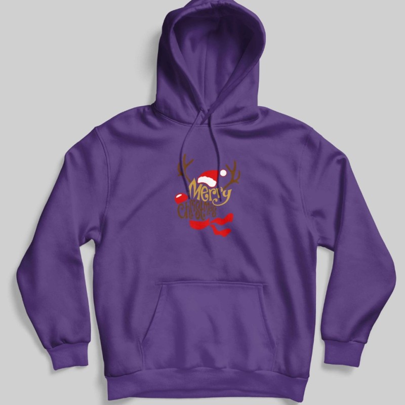 ΦΟΥΤΕΡ ΜΕ ΚΟΥΚΟΥΛΑ SNAKE PURPLE MERRY CHRISTMAS 1
