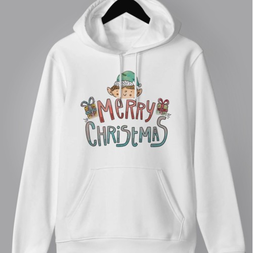 ΦΟΥΤΕΡ ΜΕ ΚΟΥΚΟΥΛΑ SNAKE WHITE MERRY CHRISTMAS 6