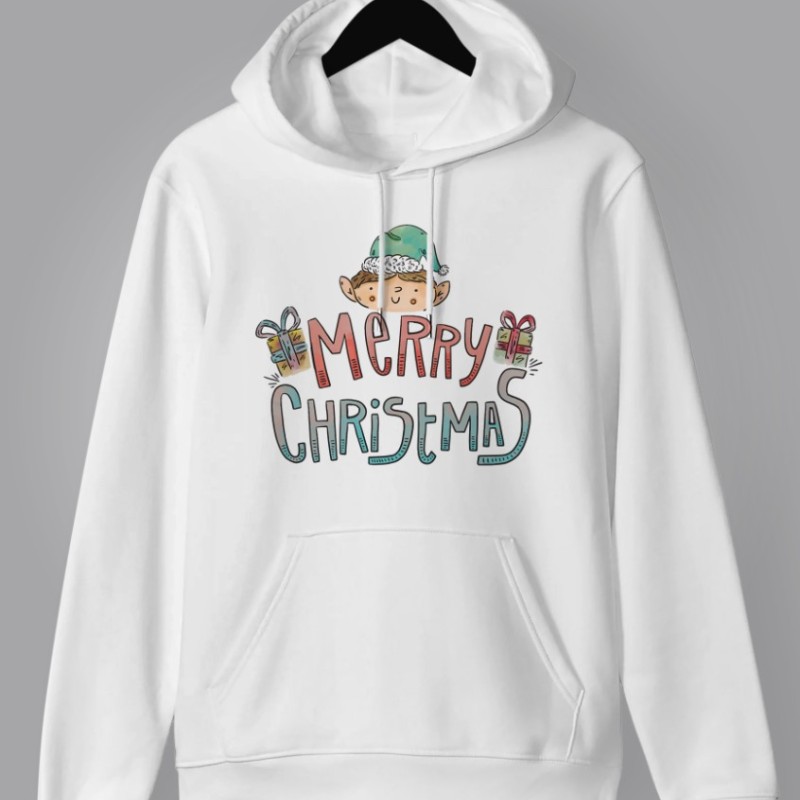 ΦΟΥΤΕΡ ΜΕ ΚΟΥΚΟΥΛΑ SNAKE WHITE MERRY CHRISTMAS 6