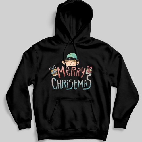ΦΟΥΤΕΡ ΜΕ ΚΟΥΚΟΥΛΑ SNAKE BLACK MERRY CHRISTMAS 6