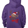 ΦΟΥΤΕΡ ΜΕ ΚΟΥΚΟΥΛΑ SNAKE PURPLE MERRY CHRISTMAS 1 BACK
