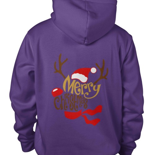 ΦΟΥΤΕΡ ΜΕ ΚΟΥΚΟΥΛΑ SNAKE PURPLE MERRY CHRISTMAS 1 BACK