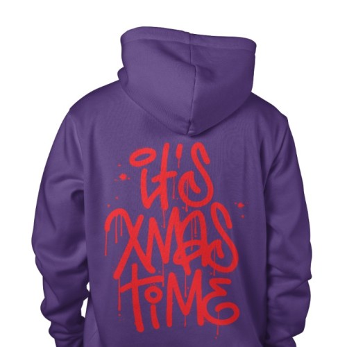 ΦΟΥΤΕΡ ΜΕ ΚΟΥΚΟΥΛΑ SNAKE PURPLE IT S X MAS TIME