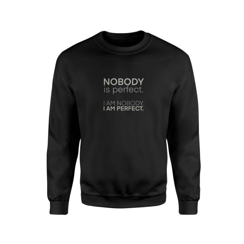 ΦΟΥΤΕΡ BLACK GHOST NO BODY IS PERFECT