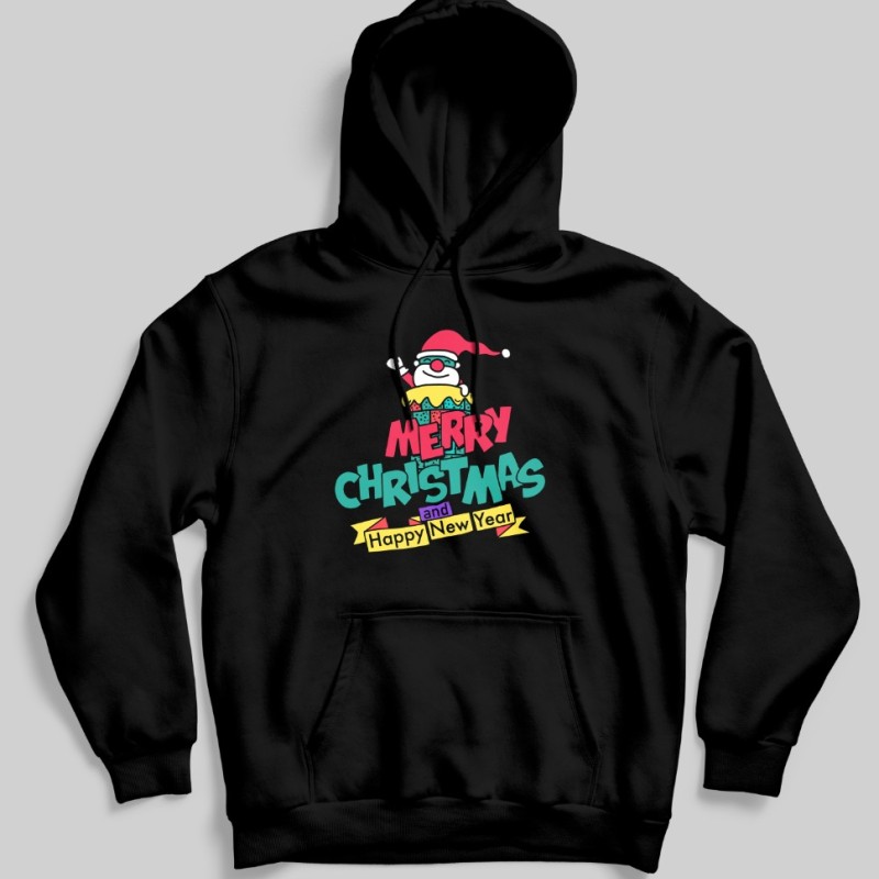 ΦΟΥΤΕΡ ΜΕ ΚΟΥΚΟΥΛΑ SNAKE BLACK MERRY CHRISTMAS 8