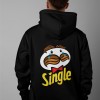 ΦΟΥΤΕΡ ΜΕ ΚΟΥΚΟΥΛΑ SNAKE BLACK SINGLE BACK
