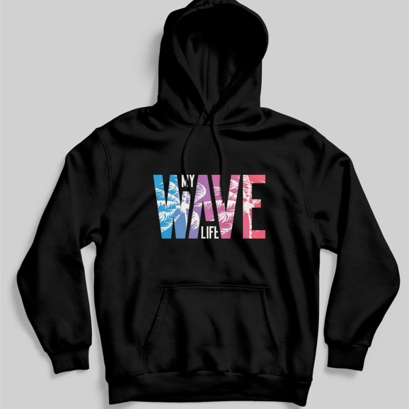 ΦΟΥΤΕΡ ΜΕ ΚΟΥΚΟΥΛΑ SNAKE BLACK MY WAVE LIFE