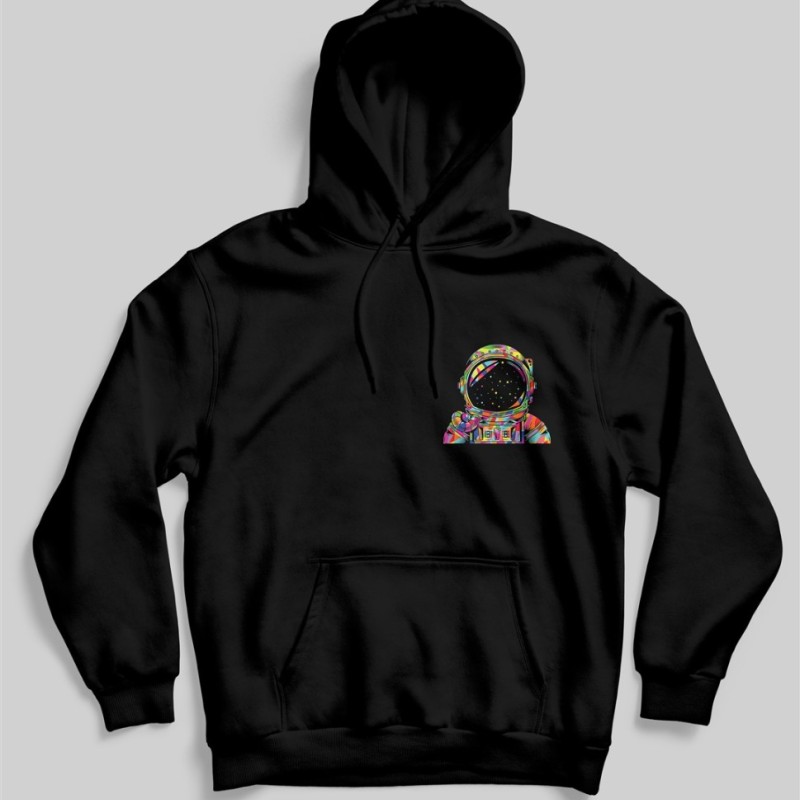 ΦΟΥΤΕΡ ΜΕ ΚΟΥΚΟΥΛΑ SNAKE BLACK COLORED ASTRONAUT