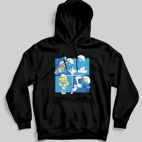 ΦΟΥΤΕΡ ΜΕ ΚΟΥΚΟΥΛΑ SNAKE BLACK SMURFS