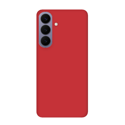 Samsung S26 PLUS -case Red Colored Silicone TPU Θήκη