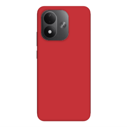 Xiaomi REDMI NOTE 17 4G -case Red Colored Silicone TPU Θήκη