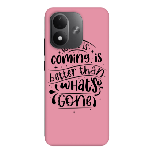 Xiaomi REDMI NOTE 17 4G What is coming Pink Colored Silicone TPU Θήκη