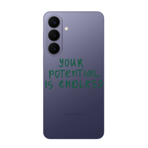 Samsung S26 PLUS Your potential is endless Transparent Silicone TPU Θήκη