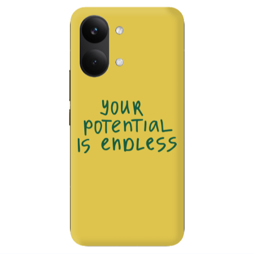 Xiaomi POCO X8 PRO MAX Your potential is endless Yellow Colored Silicone TPU Θήκη