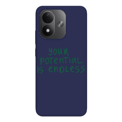 Xiaomi REDMI NOTE 17 4G Your potential is endless Dark blue Colored Silicone TPU Θήκη