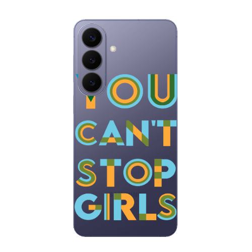Samsung S26 PLUS You Cant Stop Girls Transparent Silicone TPU Θήκη