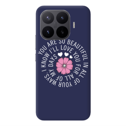 Xiaomi 17T PRO Your Ways Dark blue Colored Silicone TPU Θήκη